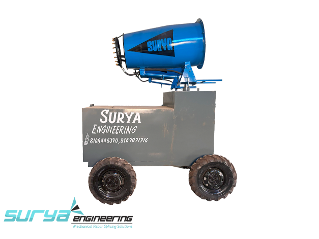 Dust Suppression Machine by Surya Engineering – industrial fog cannon for dust control